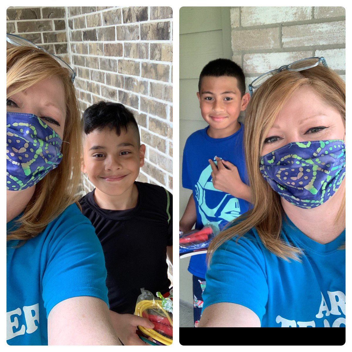 Look at these two precious boys. They were the winners of our Specials drawing. Big smiles and and some fun things to do! <a href="/HumbleISD_MBE/">Maplebrook Elem</a> <a href="/VisualArtHumble/">Humble ISD Visual Arts</a> #mbebears2020 <a href="/MBE_TinelliPE/">Darla Tinelli</a> <a href="/MBE_MUSIC/">Kelly Shelnutt</a> <a href="/mbe_library/">MBE Library</a>
