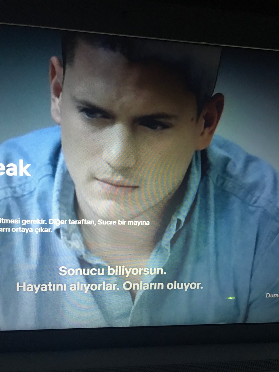 MerhababenI's tweet photo. Ah benim aşkım aşkım ama sen gaysin ve bu beni üzer #PrisonBreak https://t.co/FdNeKmH1Yq