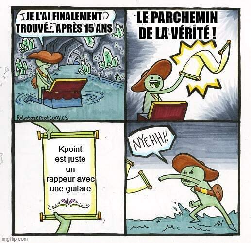 MemesRapFranai1's tweet photo. Dois-je admettre la dure vérité ? 😭 Likez et abonnez-vous si vous aimez quand même #Kpoint 💪
#meme #memes #blague #drole #rire #fun #mdr #lol #rap #rapfrancais #tempsadditionnel #dessin #bd #scrolloftruth #funnymeme #instameme #instagood #lmao #rofl … https://t.co/meOX0xDT1X https://t.co/MyLi1yS1LD
