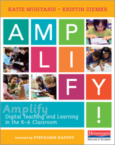 KristinZiemke's tweet photo. Did you know that AMPLIFY and READ THE WORLD are 40% OFF with FREE SHIPPING right now?! You can have both for only $35! Each book is filled w strategies that will help you plan for #digitallearning &amp; contain 2+ hours of video &amp; audio instruction AND #techtools guided by pedagogy. https://t.co/306baoQqaE