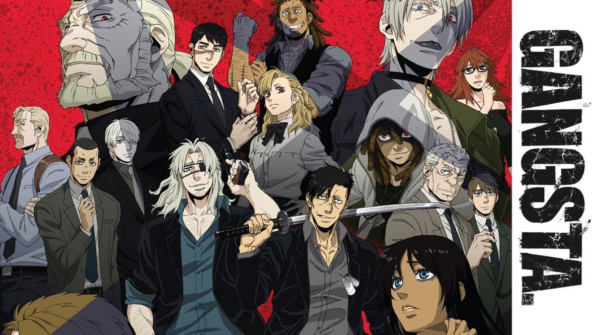 Gangstagenre: action, dramalength: 12 episodessynopsis: two bros, referred to as "the handymen," get hired by mobs and police alike to do dirty worksimilar to: durarara, banana fish, tokyo ghoul