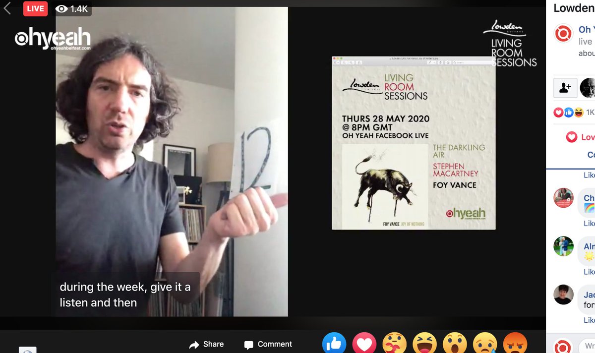 OhYeahCentre's tweet image. Hey @garysnowpatrol that was brilliant - thank you so so much - that was very special - big love to @LowdenGuitars @snowpatrol @RosboroughSays @roe #finalstraw #thankyou #supportlocalmusic #nimusic