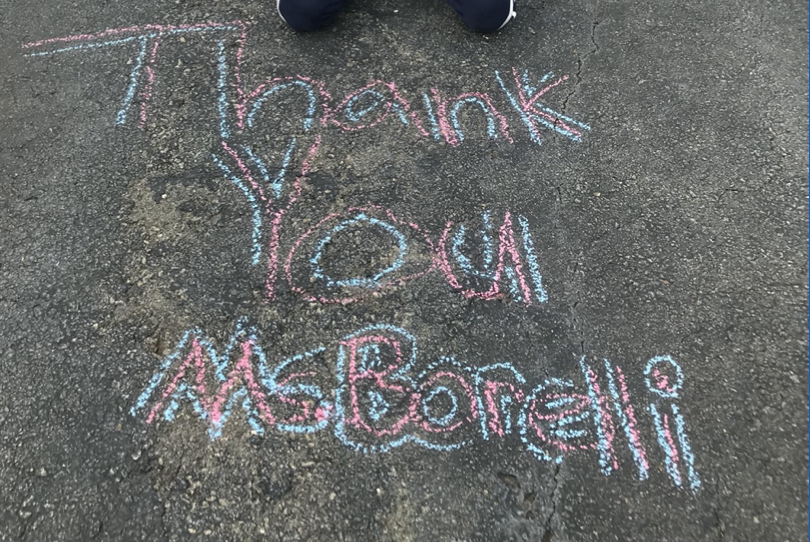 msborelli96's tweet photo. I am so sad that I can't say goodbye to my students in person! Thankfully, I had the chance to see them this morning through Google Meet and then they surprised me with thank you letters. I'm very grateful for such a wonderful teaching experience😊 https://t.co/kXHaMZCDjf