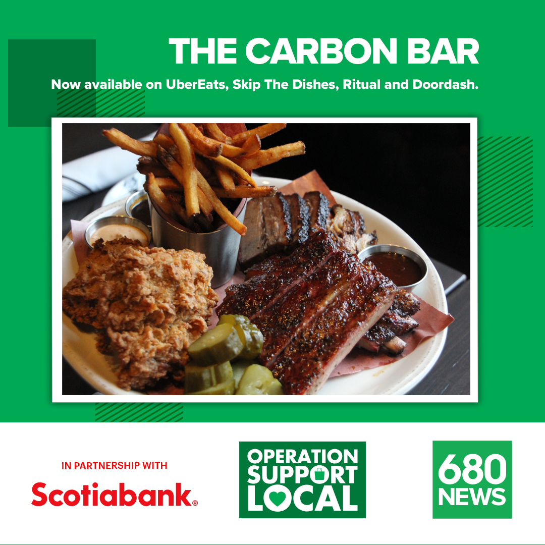 680NEWS's tweet photo. It's easier than ever to enjoy a local favourite like The Pitmaster Platter from @TheCarbonBar. Available for delivery or pick-up.
Support small businesses with #OperationSupportLocal. You can find or submit a business at https://t.co/x1T6QdbuQe https://t.co/W6m9H4HIGc