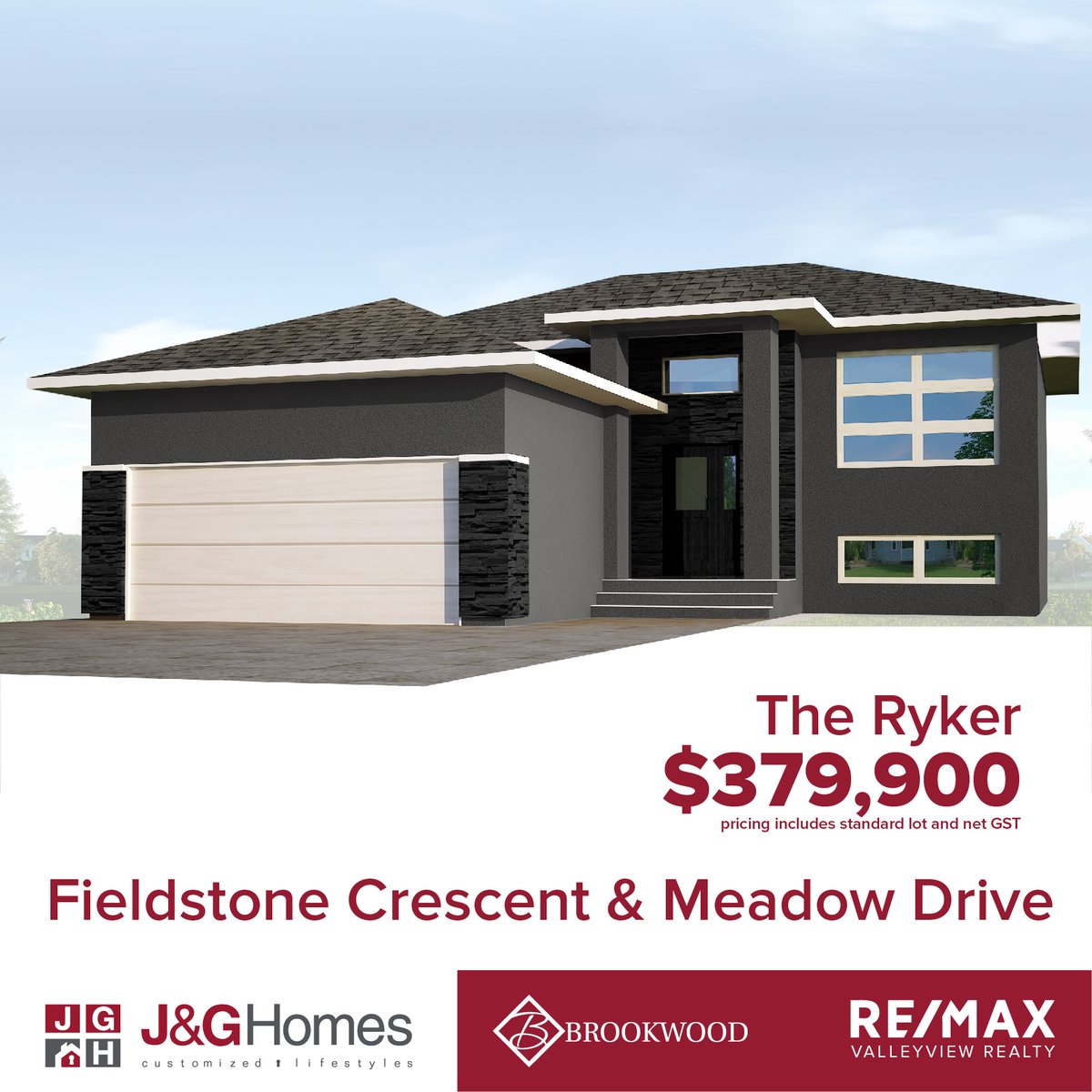 JandGHomesLtd's tweet photo. J&G can build a 1225 sq ft. home in the community of Brookwood for $379,900 including lot and net GST!😮
To secure your Brookwood lot today call Holly at 204-570-2389. #ItsYourKey #CustomizedLifestyles #bdnmb https://t.co/Hnxs2amVtD
