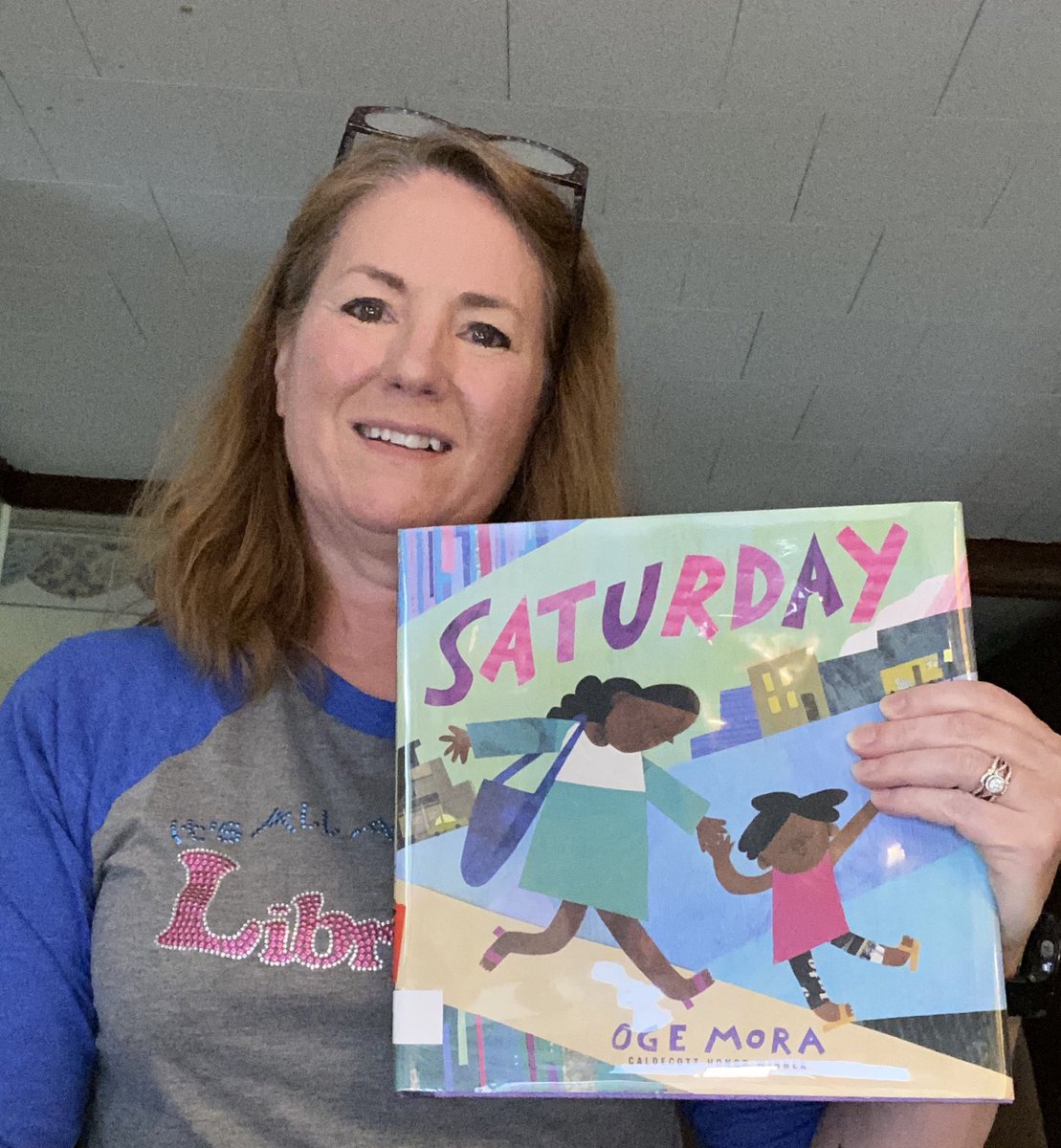 LisaZortman's tweet photo. I just read this live to my kinders on Zoom and about started crying. We talked about how all our days look different right now but we’ll be ok...then collectively took a deep breath. Beautiful story! @ogemora #iccsdlibs #iccsdtogether https://t.co/RkeuDUS4KJ
