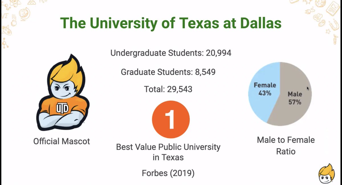 Today is <a href="/UT_Dallas/">UT Dallas</a> Virtual College Transition Day!!! Great college transition and success info are being shared 📢 by <a href="/HarmonyEdu/">Harmony Public Schools</a> alumni college leaders at UTD . Thank you <a href="/HPSDFW/">Harmony DFW</a> CCS team for organizing👏👏👏
