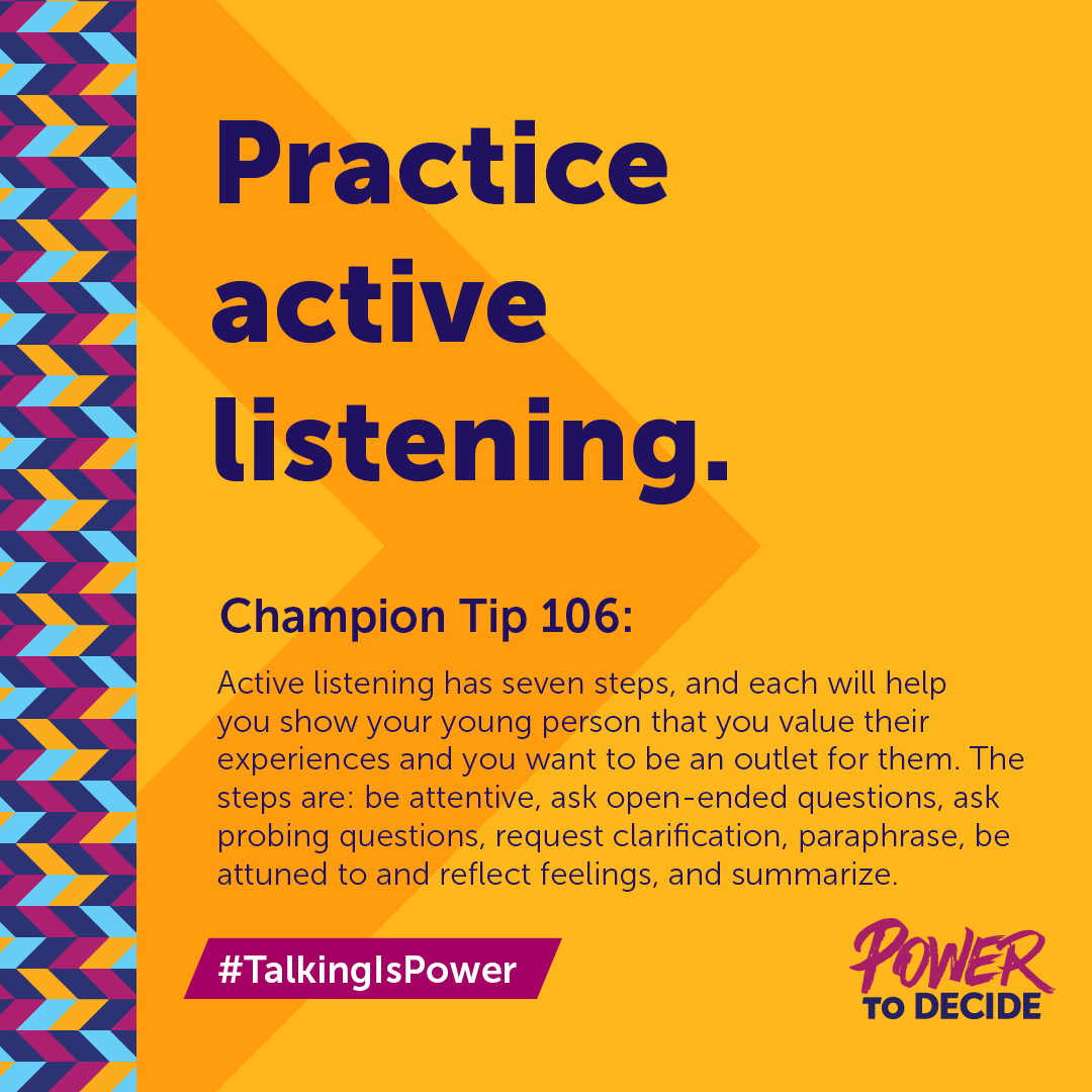 BeeInspiredCAPP's tweet photo. Every young person should have a โญ of #support they can trust. ๐buzz over to @powertodecide for tips to help champions {go-to approachable adults} keep the lines of #communication open. #TalkingIsPower #SexEdForAll #education #prevention #awareness #access #beeapproachable https://t.co/pBgmSthvJw