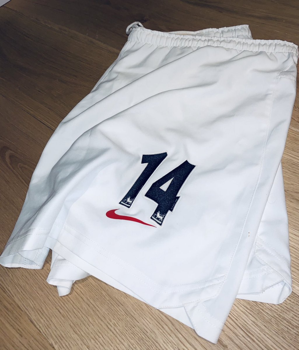 Arsenalmwshirts's tweet photo. I’ve decided to do a giveaway having gone through my collection recently. I thought this pair of #matchworn Thierry Henry shorts would be a great item for anyone’s collection. So all you have to do is RT, like this tweet and follow me and I’ll pick a winner at random on Monday. https://t.co/VDShhiyqIZ