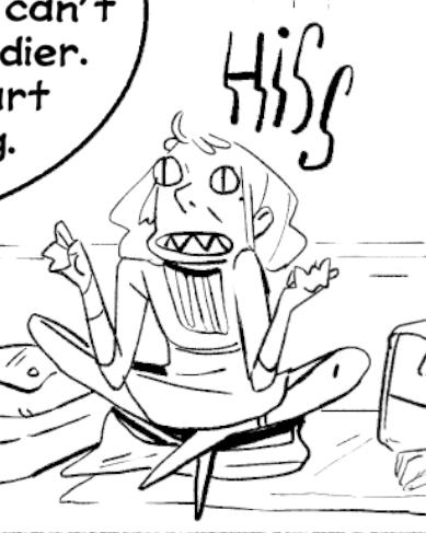 there are no rules when I draw Aiza when she is pissed off 