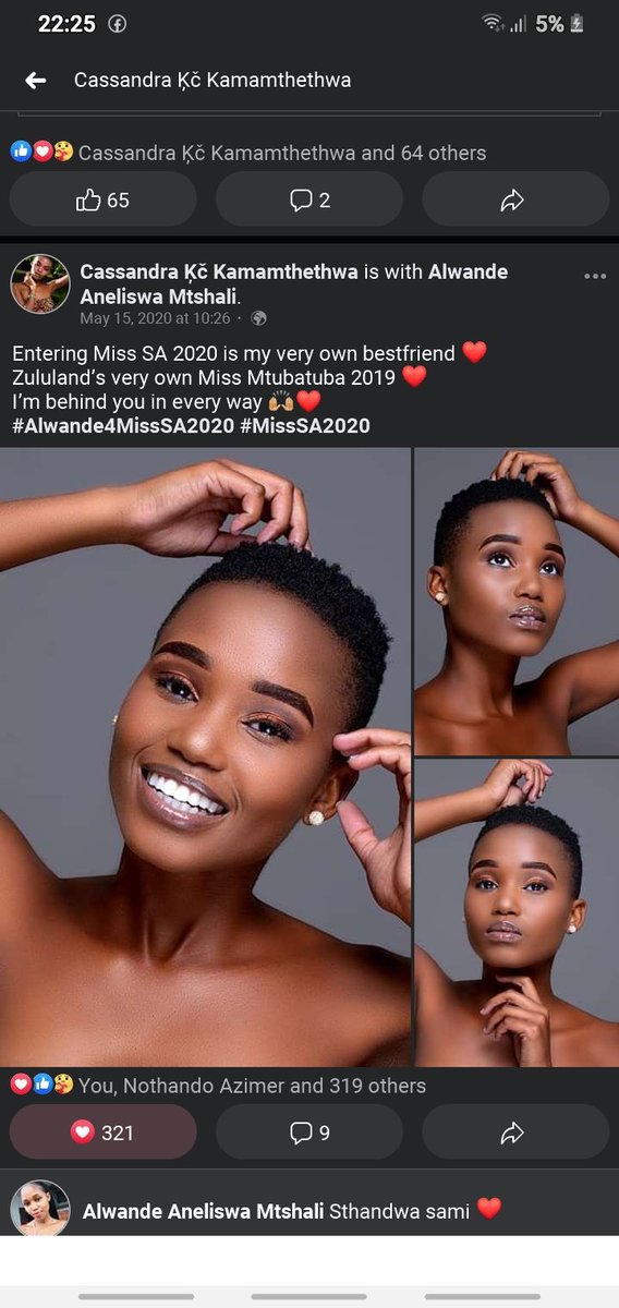 LeesierMthethwa's tweet photo. Please Support Our Very Own Alwande Aneliswa Mtshali🥳🥳🥳Our Very Own Little @zozitunzi On Her Journey To #MissSA2020
Please Do Follow Her On IG:Alwande_Mtshali
#MissSouthAfrica2020
#ZizileMustFall
#BiancaHasFallen
#LockdownLevel3 https://t.co/L35iyKvAyd