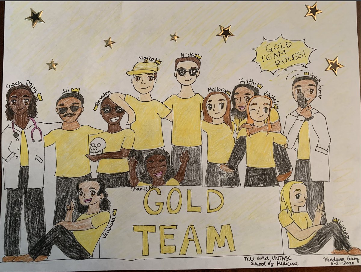 vandanagarg_6's tweet photo. my love for #GoldTeamRules is something that I can't express in words, so I tried drawing instead :) #2020SOMCup https://t.co/DrDMKu7HKT