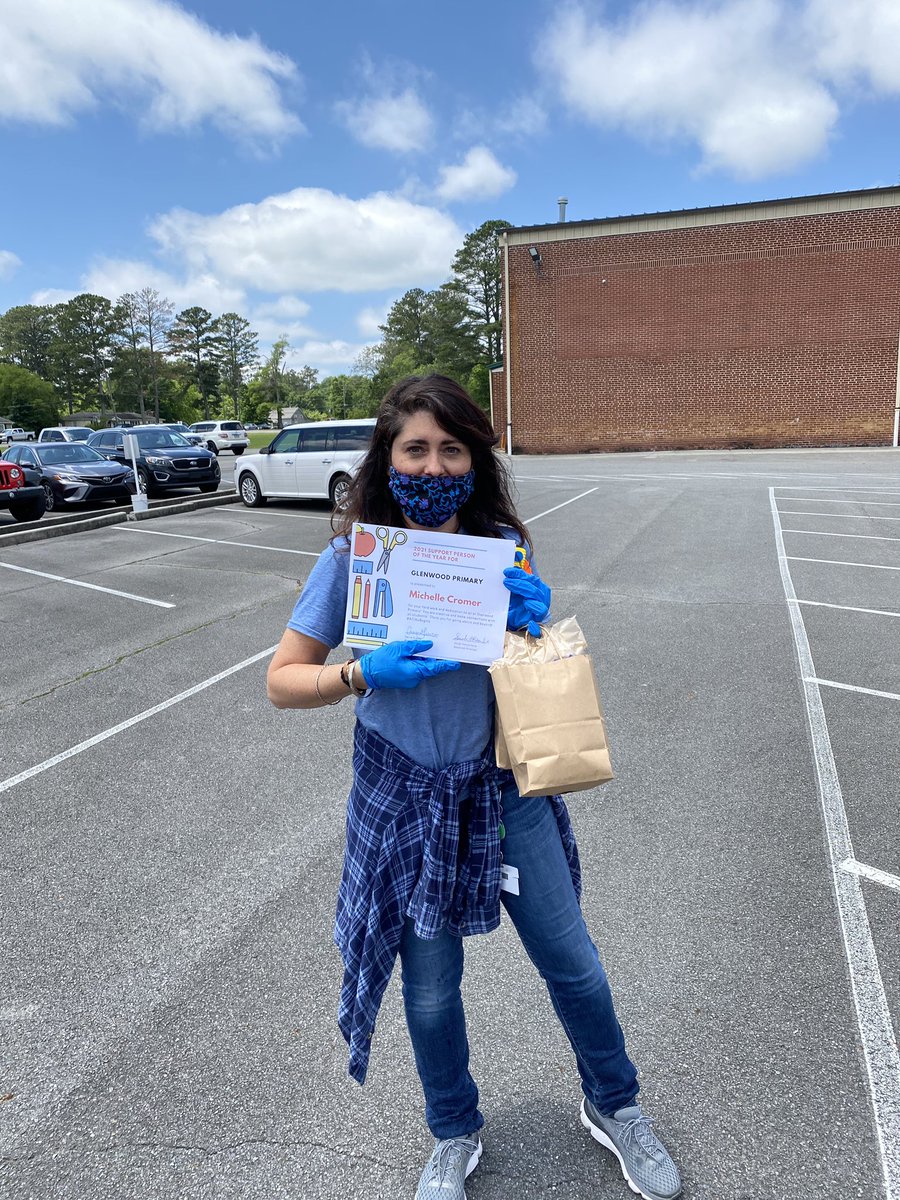 Happy Support Person of the Year Mrs. Michelle Cromer! You love every student and think of unique and special ways to celebrate and make the moments matter! Thank you for your smiles and for your care! You make our tribe better because you’re here!
