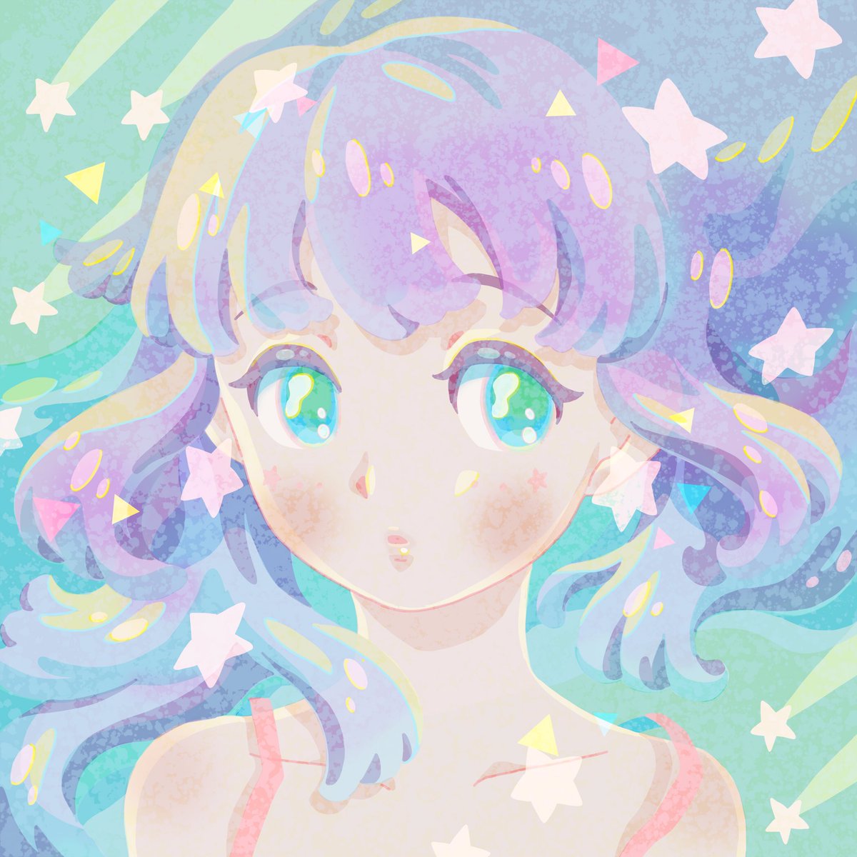 「星

#イラスト #illustration #drawing #イオフィエル 」|ヒロコのイラスト