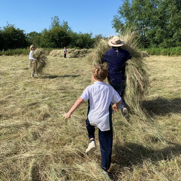 SFSOxford's tweet photo. A beautiful view across the school field which hosts the Hay Feast at the end of the summer term. The second photo was taken at last year’s Hay Feast. #ThrowbackThursday #SFPrep #tradition #nature https://t.co/iCXhPZ23uD