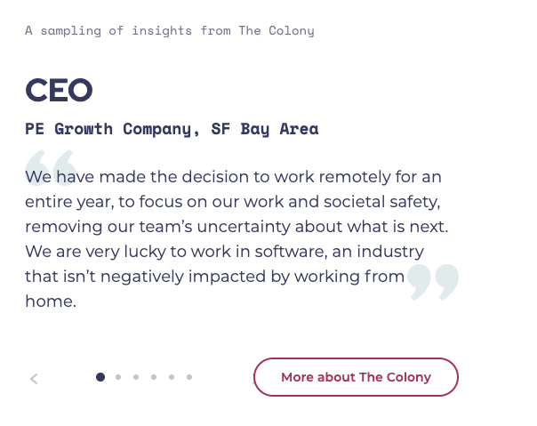 Caitgab's tweet photo. Weekly leadership insights from The Colony https://t.co/6yhFLEORv2