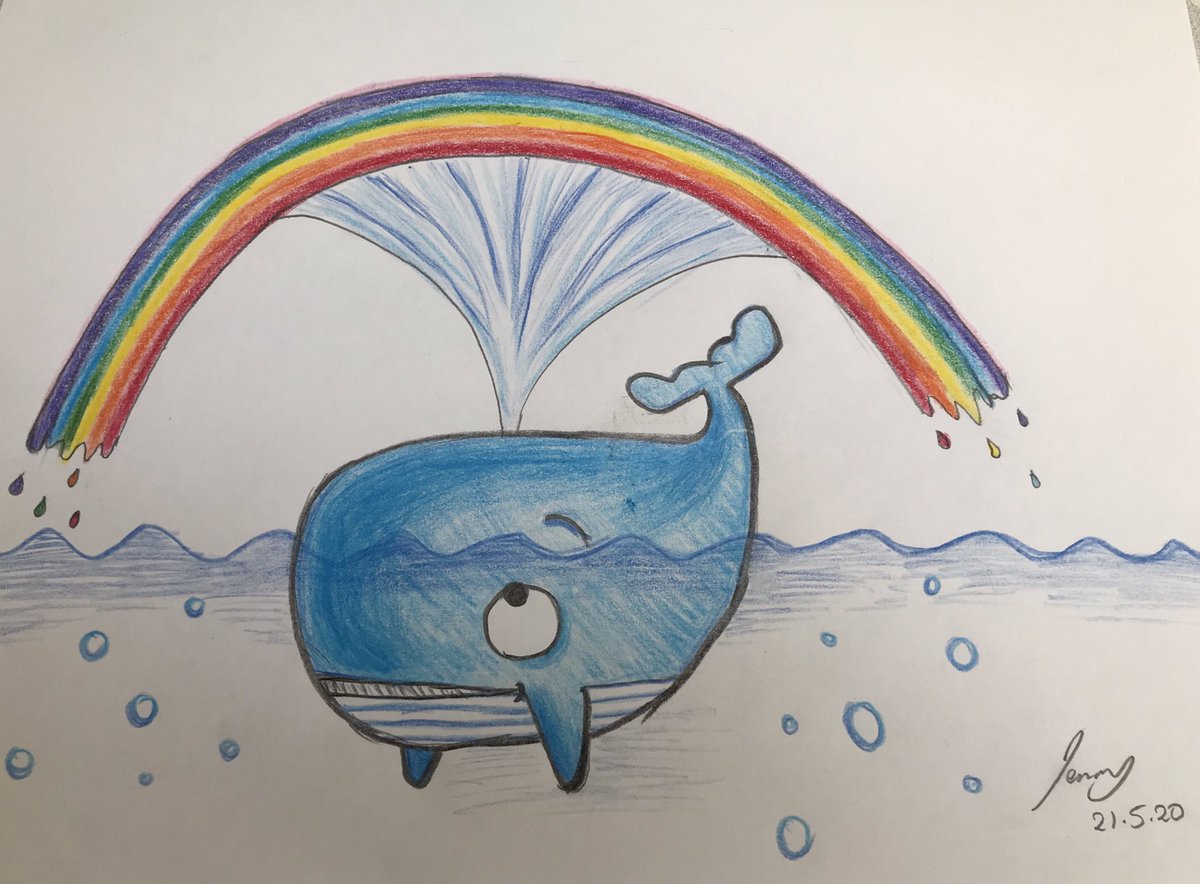 craigymitchell's tweet photo. We had a whale of a time joining #DrawWithRob for #ArtWorldRecords today https://t.co/pb8Z6PcMBV