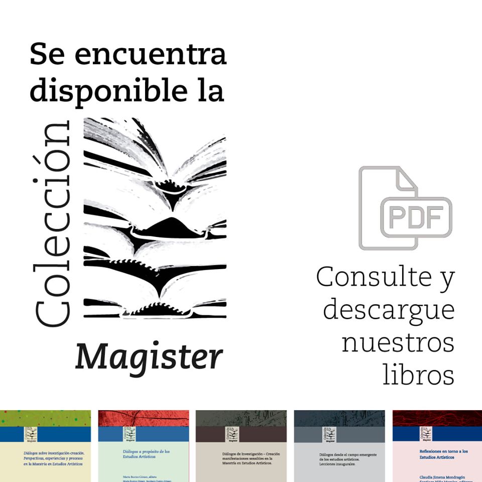 corpografias's tweet photo. #artjournal #arte Los invitamos a leer los libros de la colección de la Maestría en estudios artísticos.
https://t.co/hTQHaUfsig https://t.co/MEwAsiXvU2