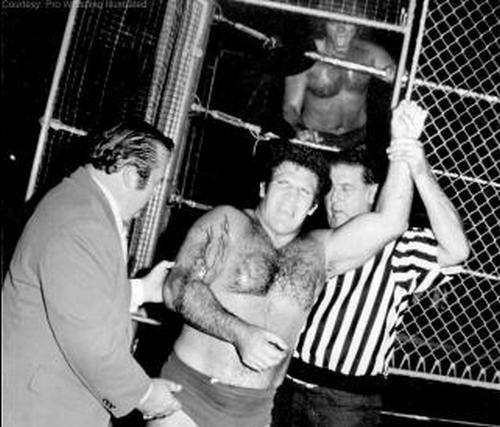 Larry Zbyszko had skyrocketed to the top of the wrestling world after the betrayal of his mentor and friend Bruno Sammartino.This violent feud came to a head at the Showdown at Shea where Bruno escaped the steel cage for his 15th WWF Championship. #WWE  #AlternateHistory