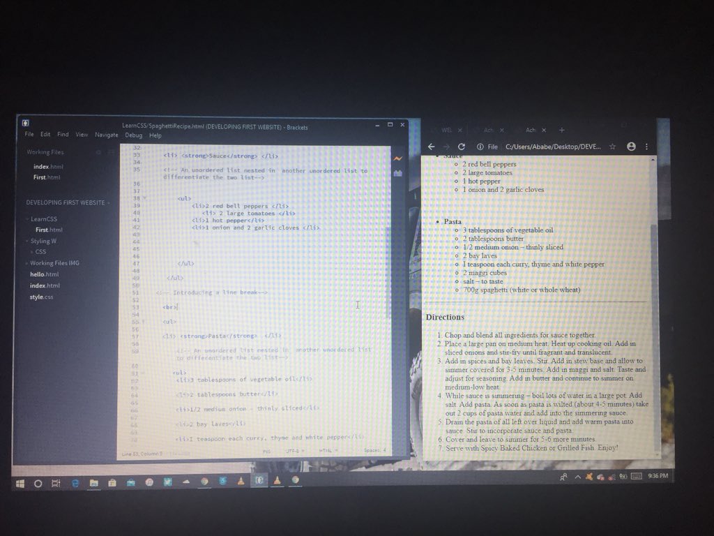 dannyBvo1's tweet image. Attached are some photos of the Code used and the Live Preview!
You too can learn HTML And CSS and a few other languages From Pirple.com
#OpenSourceCoding
#webdevelopment
#Coding