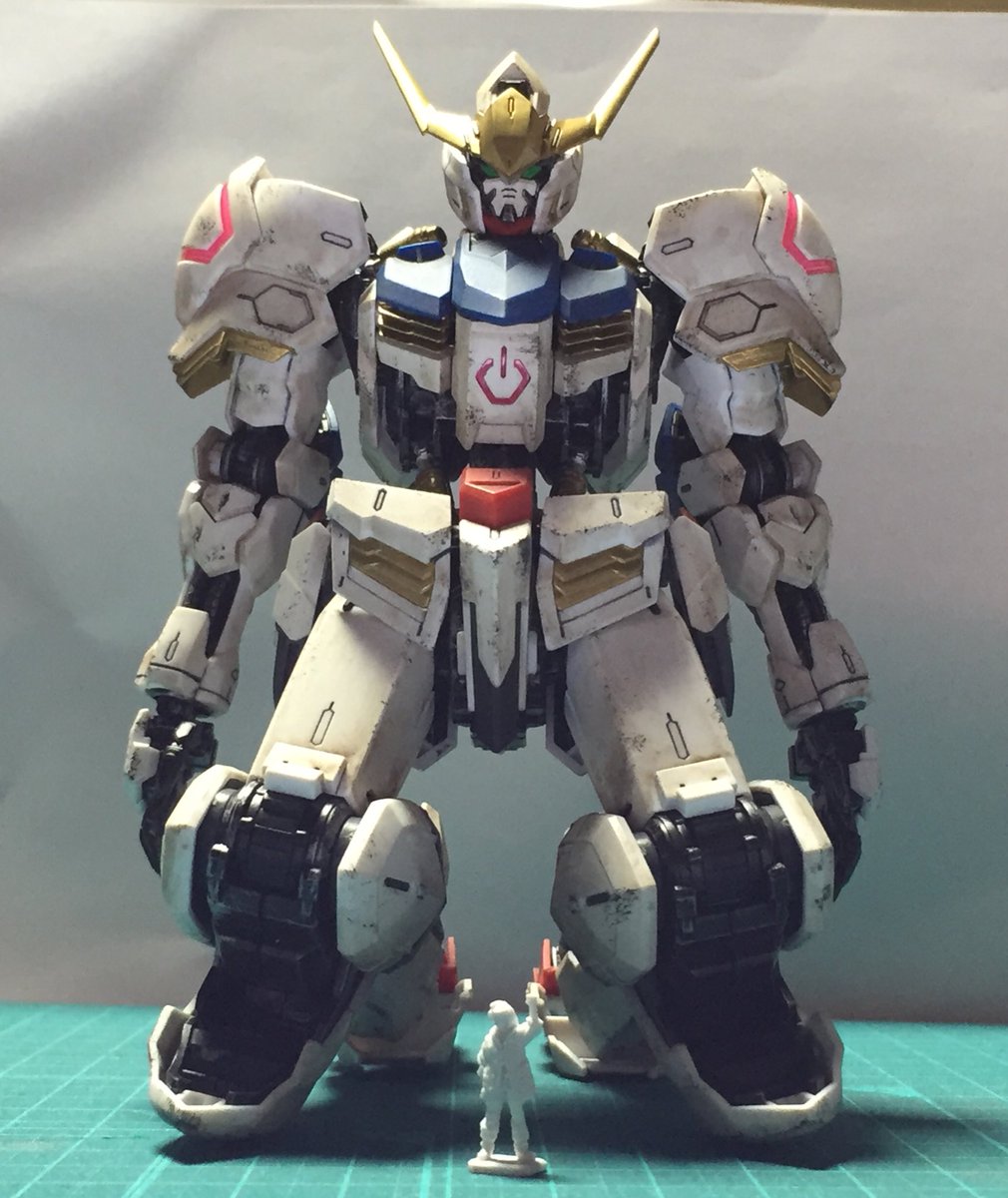 礒部一真ガンダム武頼 6 26発売 No Twitter 初めてのmg バルバトスひとまず完成 ウェザリングも初めてやったけどまぁいい感じにできたかな うーん カッコイイ