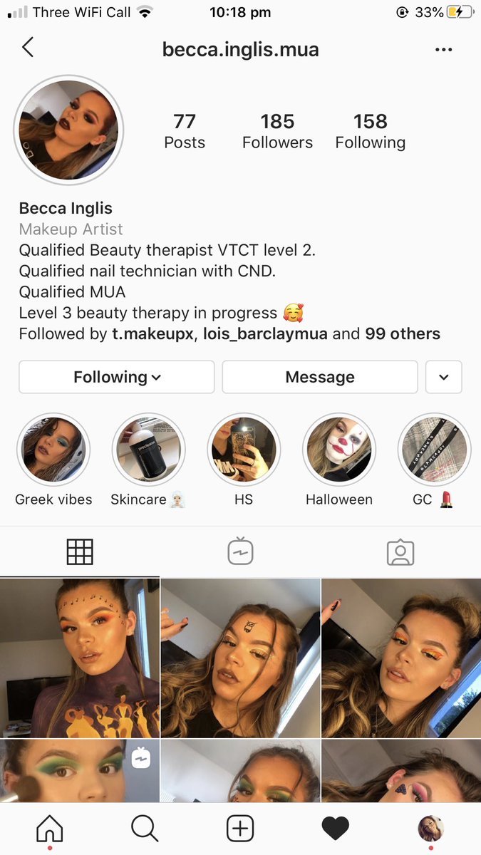 rebeccainglis2's tweet photo. About time I took to Twitter. Would really really appreciate it if you could follow and share my makeup insta! Makeup is one of my greatest passions so it would really mean a lot ❤️❤️ https://t.co/awpPDfDpNk https://t.co/1VZYeCEnBL