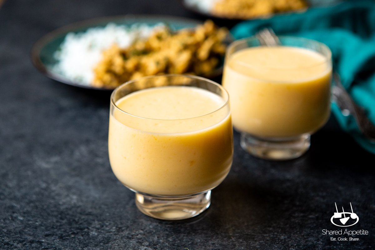 sharedappetite's tweet image. Quick and Easy Mango Lassi with just 4 ingredients! sharedappetite.com/recipes/quick-…