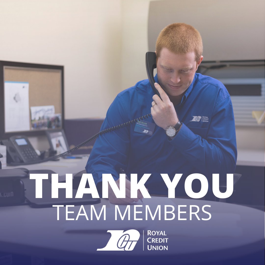 CEORoyal_CU's tweet image. The @Royal_CU business lending team has been working tirelessly to provide relief for small business Members during COVID-19. #ThankYouThursday to all of our team members--you are making a difference in the communities we serve!