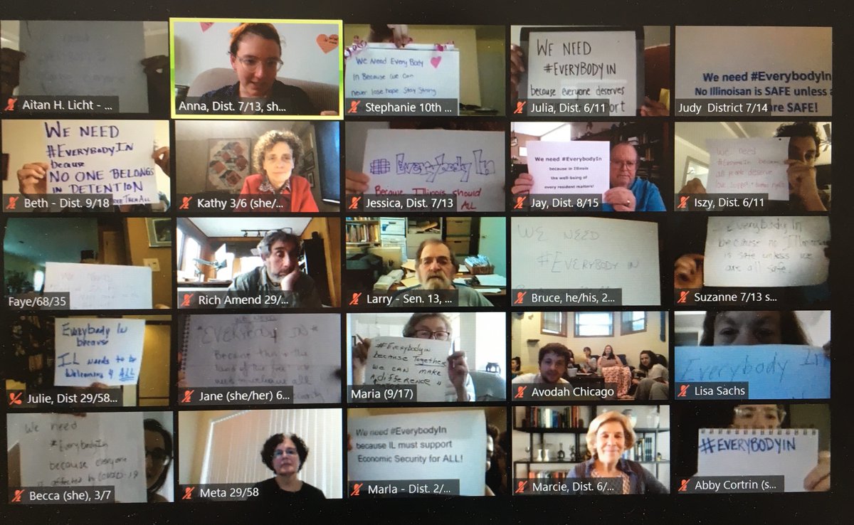 We need #EverybodyIn the plans for relief, recovery and transformation!