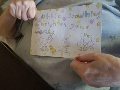 sjnycdsb's tweet photo. Beautiful Kindness Cards created by SJN students reached the hands of residents at MacKenzie Place Long Term Care. Many thanks for their partnership @Revera_Inc &amp; we are happy these cards brought the residents such joy. @ycdsb @abfalconi @laurasawicky https://t.co/H0ubj6zrnO