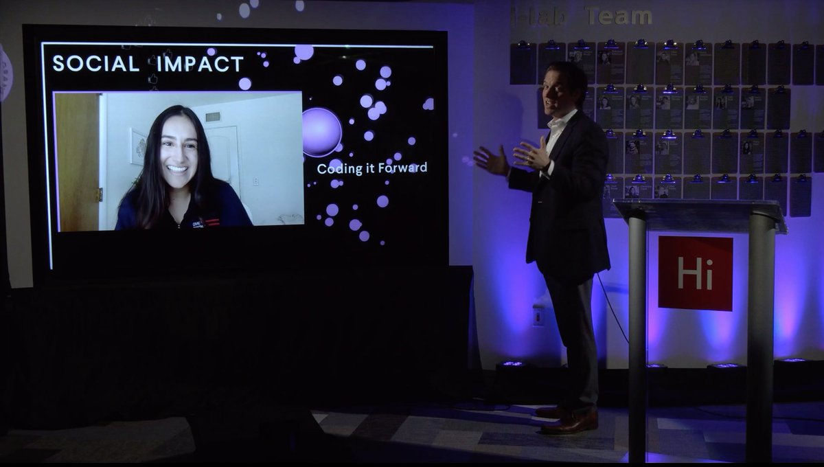 And the $75K grand-prize winner of the Social Impact Track is <a href="/codingitforward/">Coding it Forward</a>! The company is empowering young technology leaders to create social change. Learn more about them at pic2020.innovationlabs.harvard.edu/team/coding-it… #HarvardPIC2020