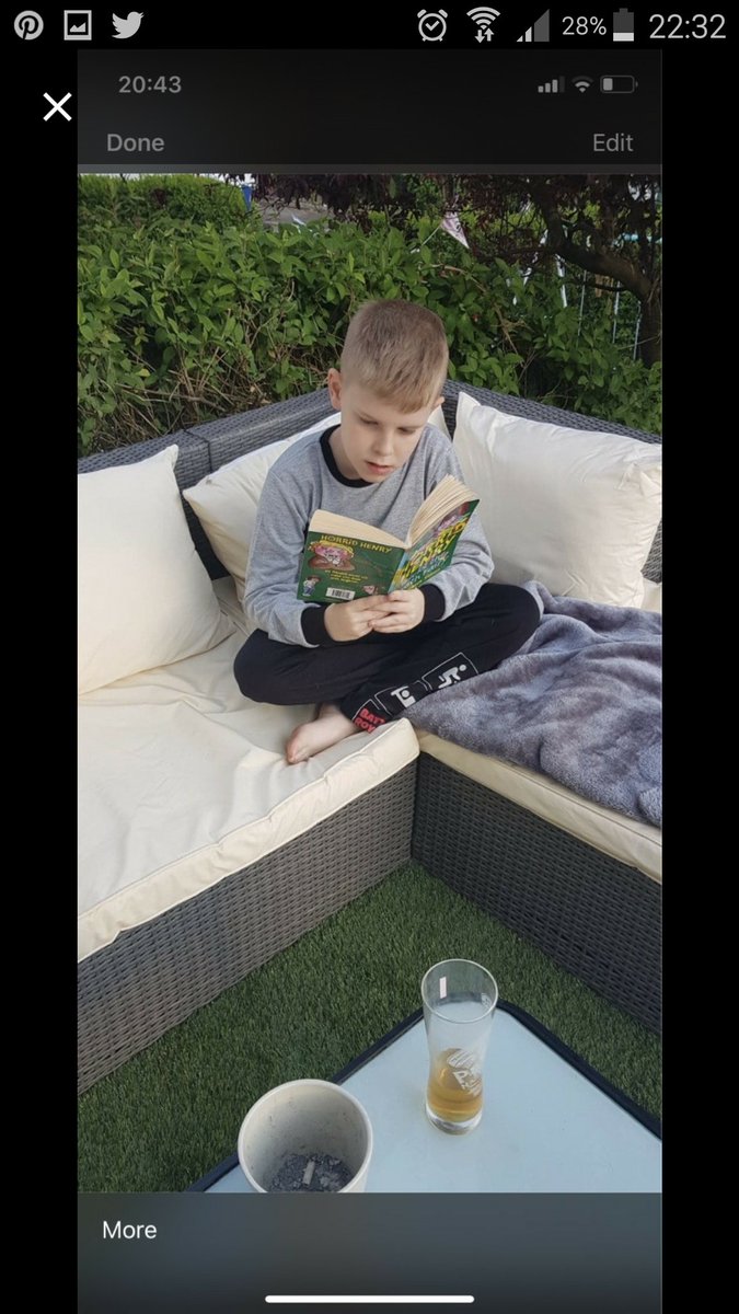 ALCRRYear5's tweet photo. Fantastic to see this young man keeping busy in the sunshine.  Well done Alfie. https://t.co/zNsasuKbpj