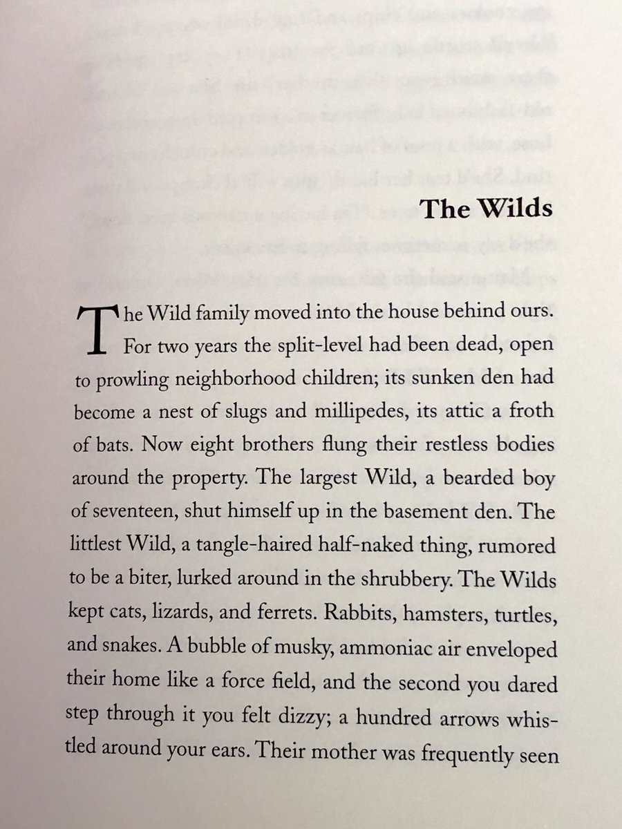 5/21/2020: "The Wilds" by  @JuliaLizElliott, the title story from her 2014 collection, published by  @Tin_House, where the story is also available online:  https://tinhouse.com/the-wilds/ 