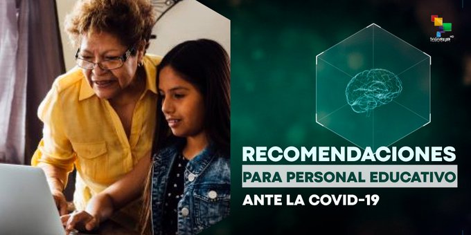 Centros educativos prevén la reapertura de sus puertas, frente a ello la #Unicef ha realizado recomendaciones de salubridad

Te indicamos algunas sugerencias para el personal #educativo ante la #Covid19👉 bit.ly/3cQbal3
