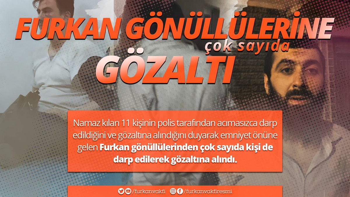 MedyaFurkan's tweet image. Furkan Gönüllülerine Çok Sayıda Gözaltı!

Namaz kılan 11 kişinin polis tarafından acımasızca darp edildiğini ve gözaltına alındığını duyarak emniyet önüne gelen Furkan gönüllülerinden çok sayıda kişi de darp edilerek gözaltına alındı.

Adanada NamazaDarp