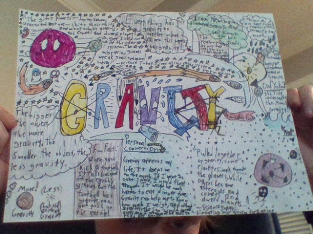 browniesteam13's tweet photo. My students amazed me all the way until the very LAST day of school!  Here are some of their one-pagers about gravity! #flyersathome #whywefly #PEGSSTEAM https://t.co/uxqfAMFFlr