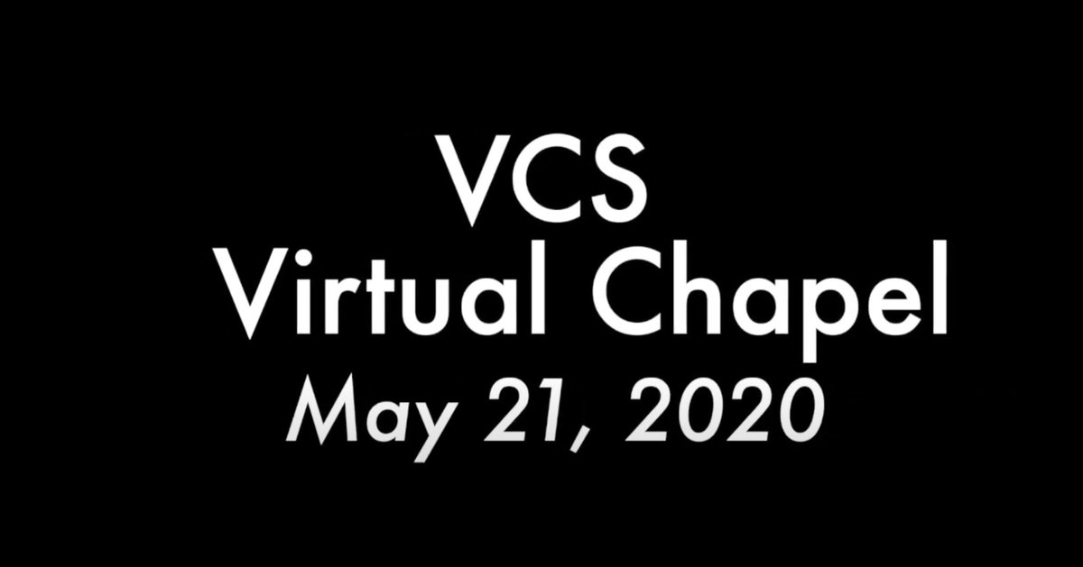 VCSCrusaders's tweet photo. Final #virtualchapel of the year is full of special messages from our faculty and staff to our incredible students. We love you dearly and are always in your corner!
https://t.co/cxU8IO33wJ
_____
#VCSFamily #VCS70Years #CRUNITED #OnlineLearning #GodsLoveWillFindYou #Thrive https://t.co/TtMfcfXp92