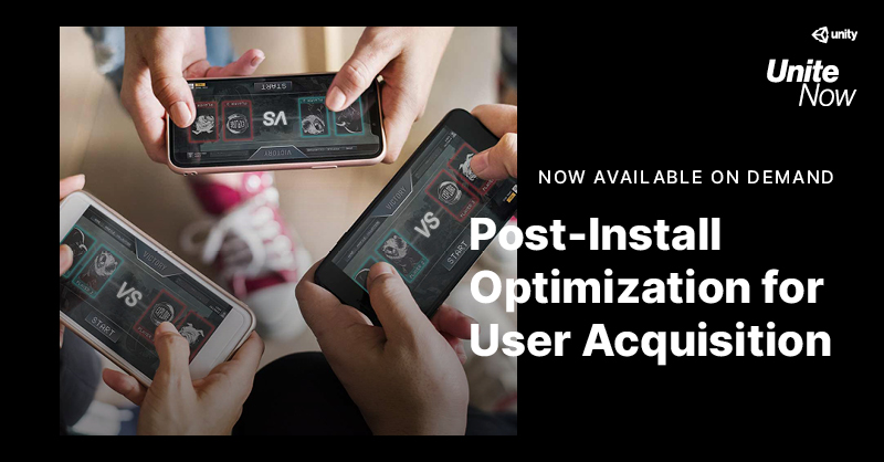 unitygames's tweet photo. Want to keep players in your game? 🎮 

Watch our Post-Install Optimization session to learn from Unity's user acquisition experts on getting the most value from our features for post-install optimization. 

👀 https://t.co/gJEB78oNe8 https://t.co/jdqWtEsInt