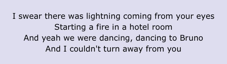 In “Heartbreak weather” he is talking about a city, and how they are in a hotel room dancing to Bruno Mars #HeartbreakWeather