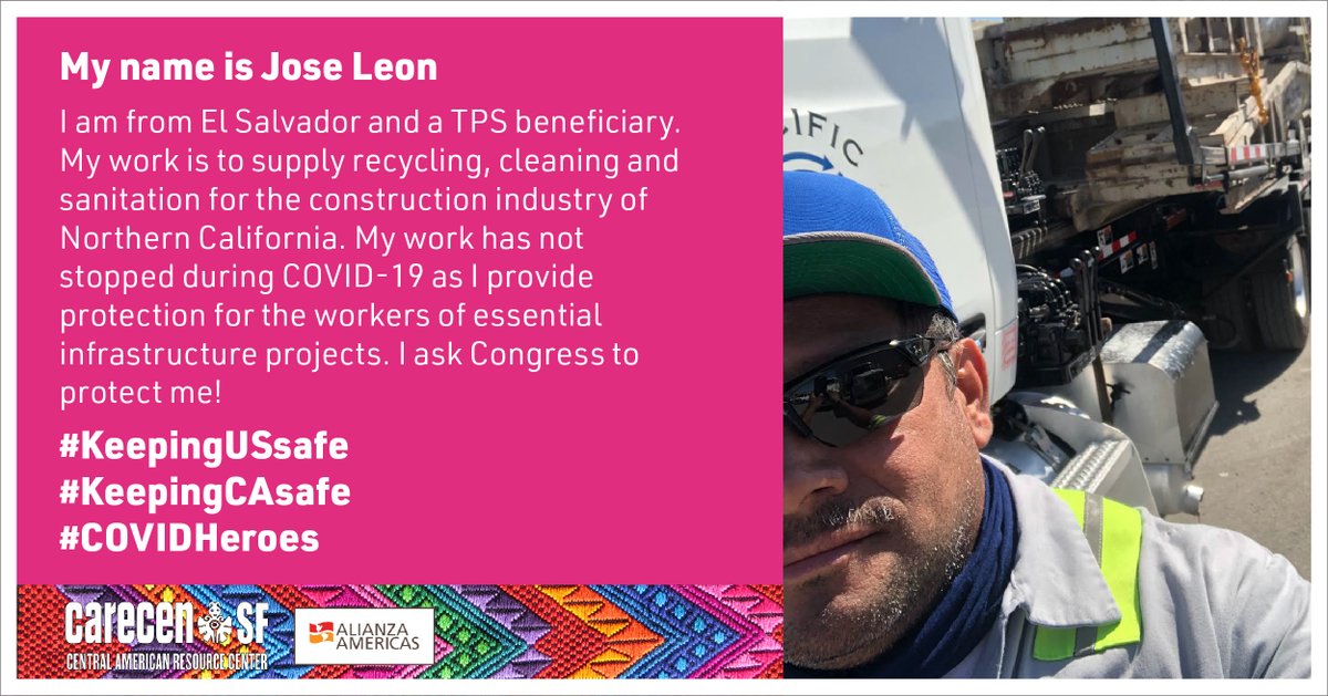 carecensf's tweet image. Thousands of TPS/DACA beneficiaries are performing essential jobs every day in the US. It is time to provide protection and a path to permanent residency for all. 
#KeepingUSsafe #KeepingCAsafe #COVIDHeroes #IfNotNowWhen #SiNoHoyCuando #WhatAboutUs #YNosotrosQue