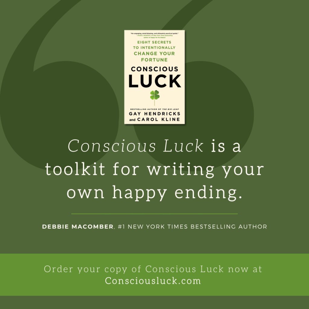 katiethendricks's tweet photo. Lockdown getting YOU down? Are you worried about the impact it’s having on your family? Read @GayHendricks (#TheBigLeap) and @CarolKline’s amazing new book @ConsciousLuck, You can LEARN to be luckier, even in times like these. #COVID19. #consciousluck https://t.co/iiGDoiTyxi https://t.co/vM6zKkB5O2