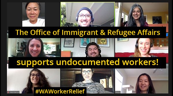 Our office has heard too many stories of undocumented Seattle residents who have long worked &amp; paid taxes, yet are unable to access the federal &amp; state financial aid they need to support their families. Please @GovInslee &amp; <a href="/WaStateGov/">Washington State Governor’s Office</a>, create a #WAWorkerRelief Fund!
#CareForAll