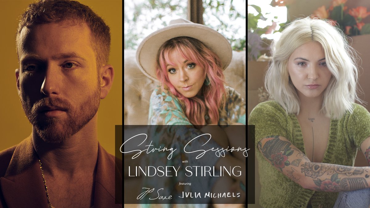 LindseyStirling's tweet image. Sometimes the greatest successes are built from the pieces of previous failures. @JPSaxe and I talk about this in relation to his amazing hit song #IfTheWorldWasEnding on this next episode of #StringSessions. Sign up for the premiere here: found.ee/StringSessions…