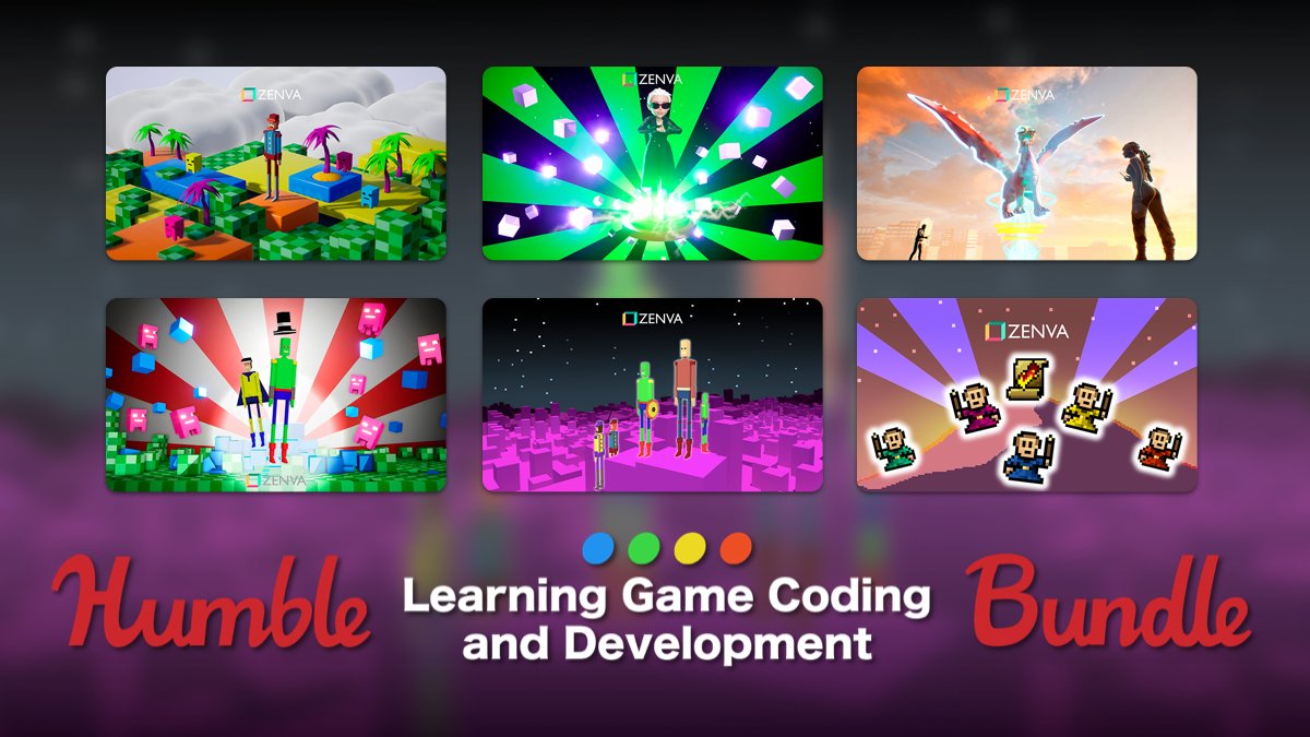 Humble Bundle on Twitter: "Make games with Unity, HTML5, Python, Godot ...