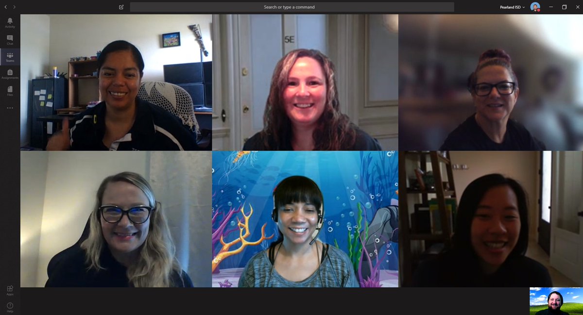 sethfewell's tweet photo. Good times this morning, working with some of my fellow @PearlandETS team, prepping them for the #MIEExpert application (in Teams, of course)! Hopefully, they'll be joining us this year! 🌟🤩🌟

Will you? Details here: 👇
https://t.co/H0vUL5MgkB
#HookedOnEdTech #PearlandTech https://t.co/dRaBbCi8Ca