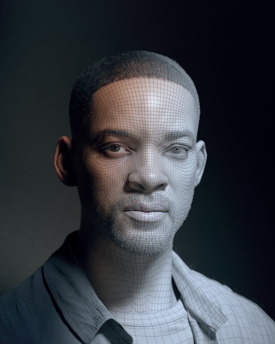 SONDAaeco's tweet photo. Will Smith. Gentileza de @hadikarimi.art 🙌
Compartido en #AREA, comunidad creativa #Autodesk
Esculpido en #ZBrush • Textura de color pintada en #substancepainter • Render en #Maya con #Arnold • #Xgencore para el cabello
#willsmith #motionbuilder #designvisualization https://t.co/w0hL5dcnVl