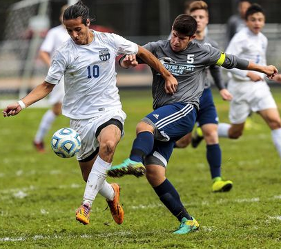 wvalleyathletic's tweet photo. Alumni Night: 2017 alum Gennaro Vittorioso Berkeley College Men's Soccer. A 2019 1st Team All-American Gennaro served as one of the key players in the Knights defense, and his stellar efforts led his team to the DII National Championship Tournament. #VALLEYPRIDE @valleyisone https://t.co/zzovSX59uZ