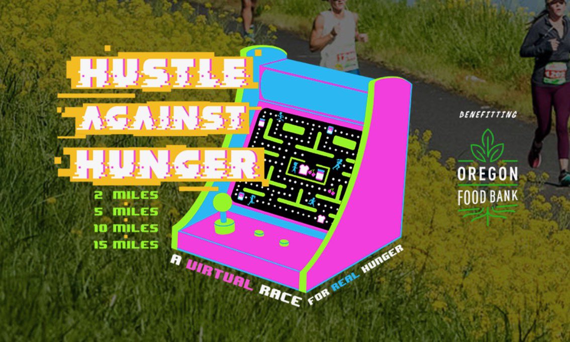 dudeitsice's tweet photo. Preparing myself for @TerrapinEvents’ #HustleForHunger #virtualrun! Sign up now through 6/14 and do it with me from anywhere in the world at https://t.co/U4QBY6dZEu. All supporting the @oregonfoodbank. 🏃🏼♀️🖤 @live955 https://t.co/e4MpFQkyZe