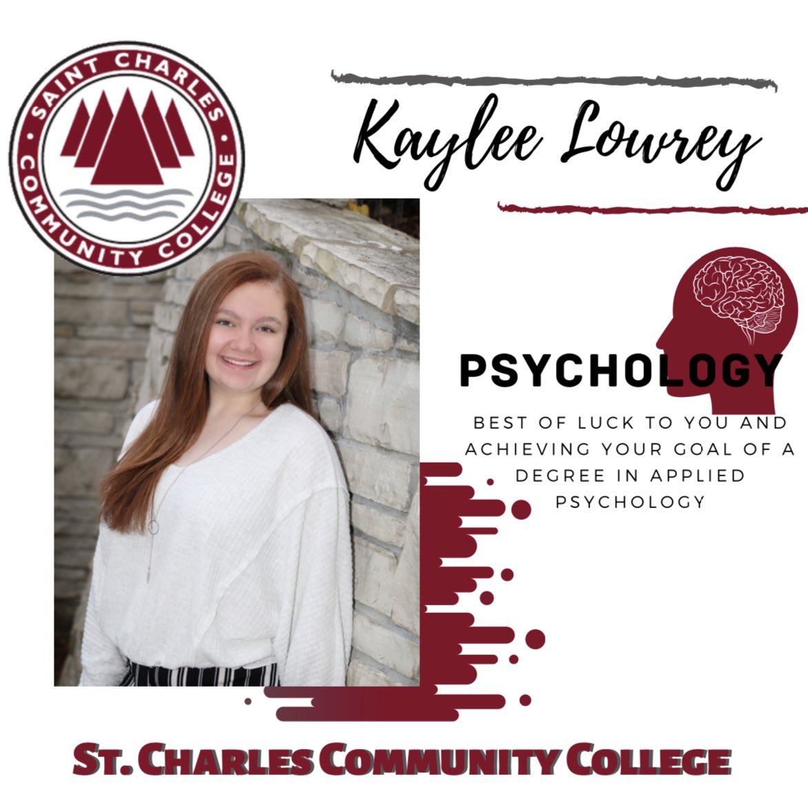 Next up, MORE amazing seniors who have such a bright future!

Nayeli Reyes!
Olivia DeRubeis!
Owen Landrum!
Kaylee Lowrey!

Everyone at FZN wishes you the best of luck! Never stop reaching your goals!