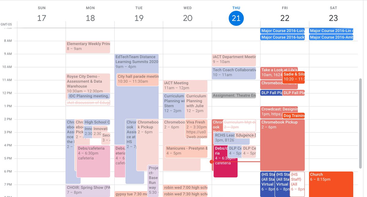 A3:  I couldn't live without my Google Keep and Google Calendar on my phone to keep my life in order. #dlpcoaching Please like and retweet - show me the love #noshame
